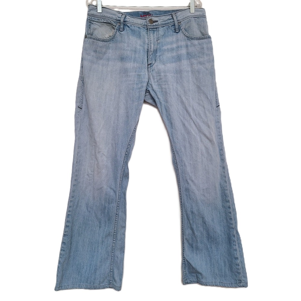 Vtg Y2K Levis Red‎ Collection Boot Cut 36X30 Light Wash Jeans LIMITED EDITION